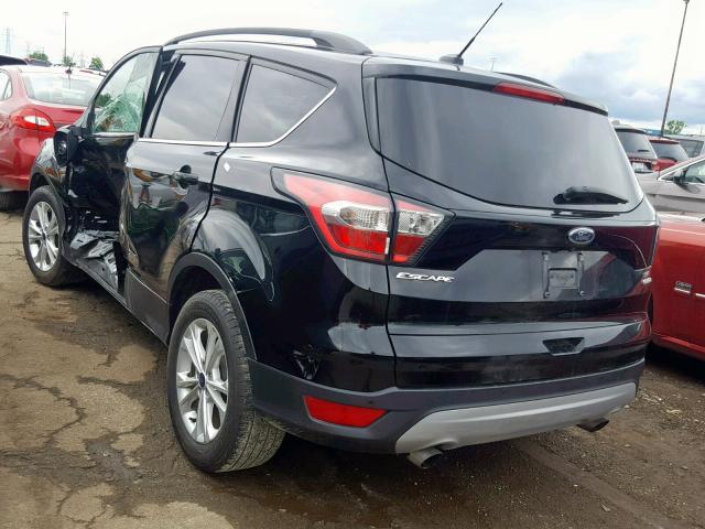 1FMCU0GD7HUA37797 - 2017 FORD ESCAPE SE BLACK photo 3