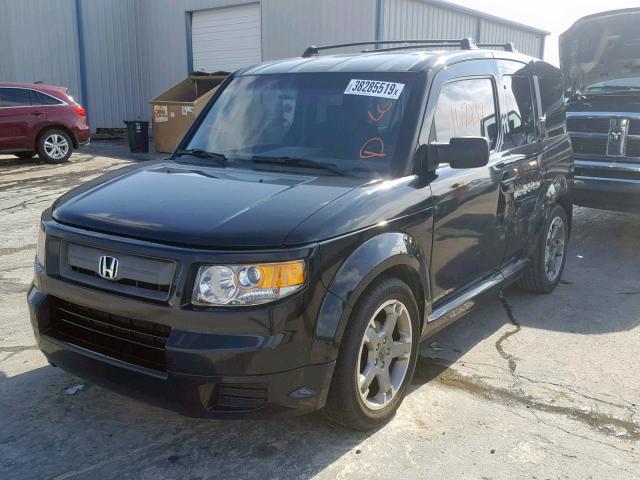 5J6YH18927L005787 - 2007 HONDA ELEMENT SC BLACK photo 2