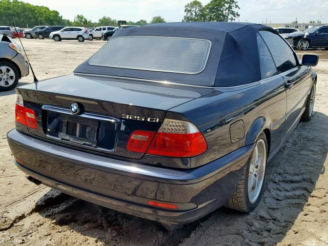 WBABW33416PX86900 - 2006 BMW 325 CI BLUE photo 4