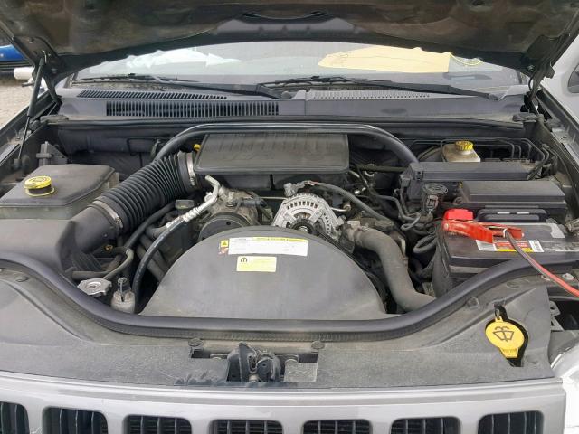 1J8GR48K27C675304 - 2007 JEEP GRAND CHER GRAY photo 7