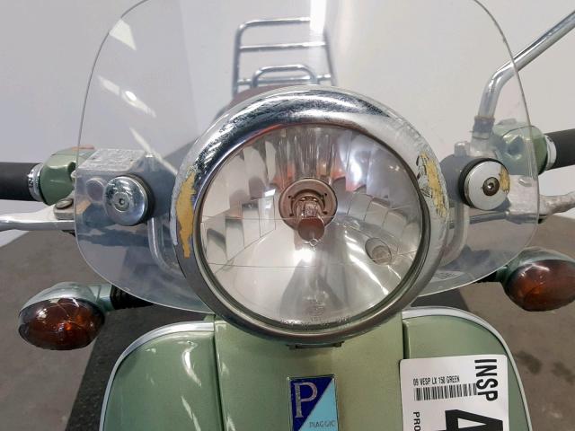 ZAPM448F095502544 - 2009 VESPA LX 150 GREEN photo 10