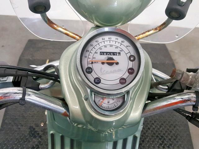 ZAPM448F095502544 - 2009 VESPA LX 150 GREEN photo 7