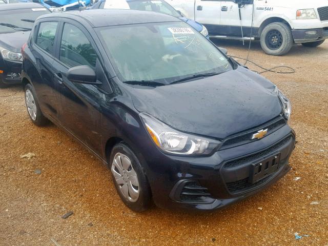 KL8CB6SA1GC616792 - 2016 CHEVROLET SPARK LS BLACK photo 1