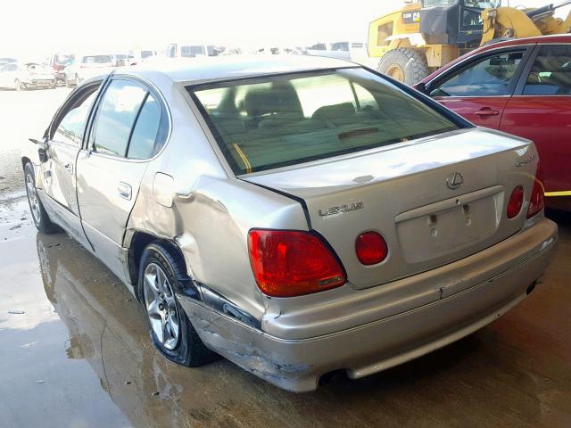 JT8BD69S320156393 - 2002 LEXUS GS 300 SILVER photo 3