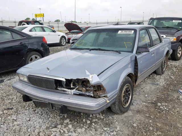 1G4AG55M5S6427615 - 1995 BUICK CENTURY SP BLUE photo 2