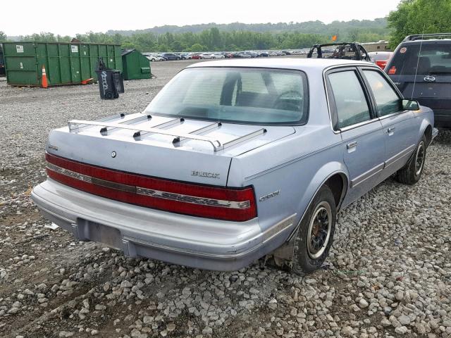 1G4AG55M5S6427615 - 1995 BUICK CENTURY SP BLUE photo 4