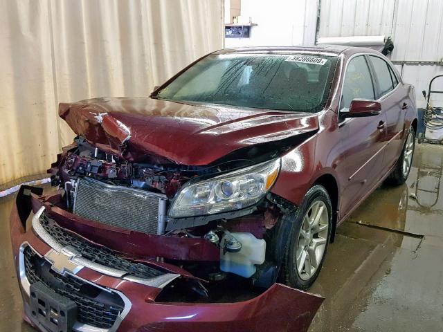 1G11C5SL7FF117136 - 2015 CHEVROLET MALIBU 1LT 栗色 照片 2