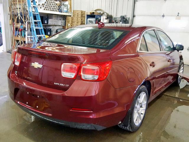 1G11C5SL7FF117136 - 2015 CHEVROLET MALIBU 1LT 栗色 照片 4