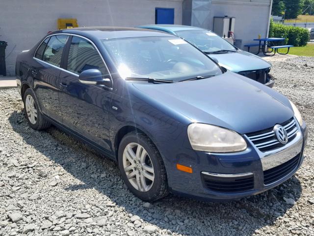 3VWCT71K86M853245 - 2006 VOLKSWAGEN JETTA TDI BLUE photo 1