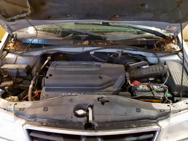 5FNRL18634B022367 - 2004 HONDA ODYSSEY EX SILVER photo 7