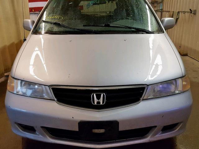 5FNRL18634B022367 - 2004 HONDA ODYSSEY EX SILVER photo 9