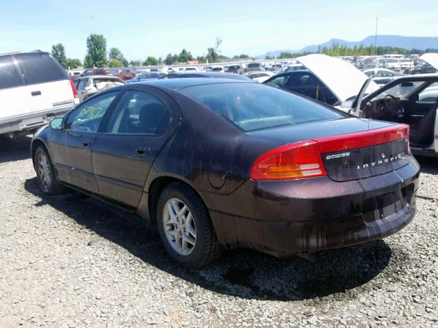 2B3HD46R44H611754 - 2004 DODGE INTREPID S 勃艮第红 照片 3