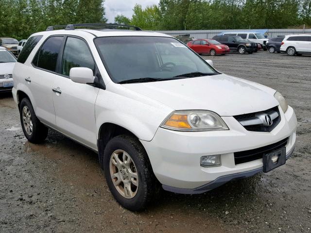 2HNYD18826H529052 - 2006 ACURA MDX TOURIN WHITE photo 1