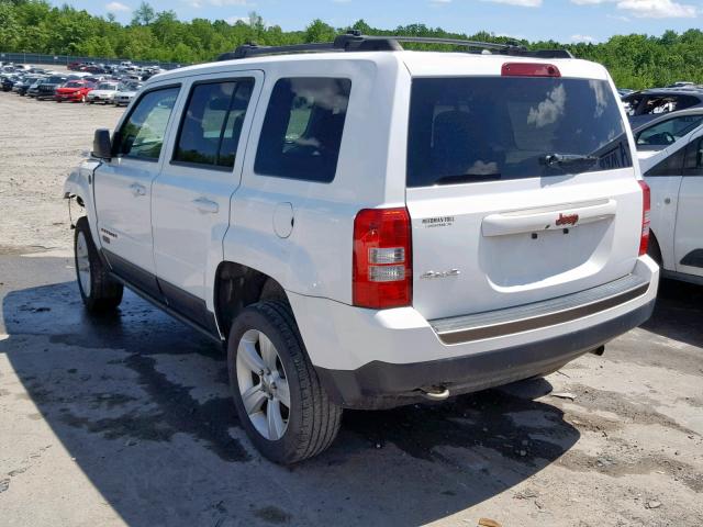 1C4NJRBB2GD692805 - 2016 JEEP PATRIOT SP WHITE photo 3