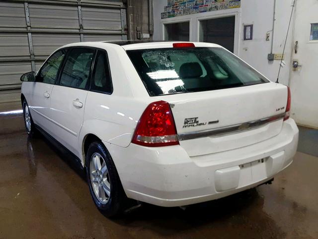 1G1ZT64894F219469 - 2004 CHEVROLET MALIBU MAX 白色 照片 3