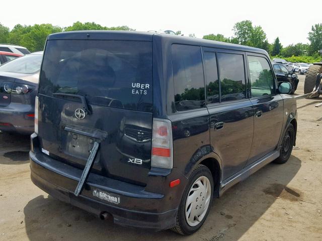 JTLKT324X50203054 - 2005 TOYOTA SCION XB 黑色 照片 4
