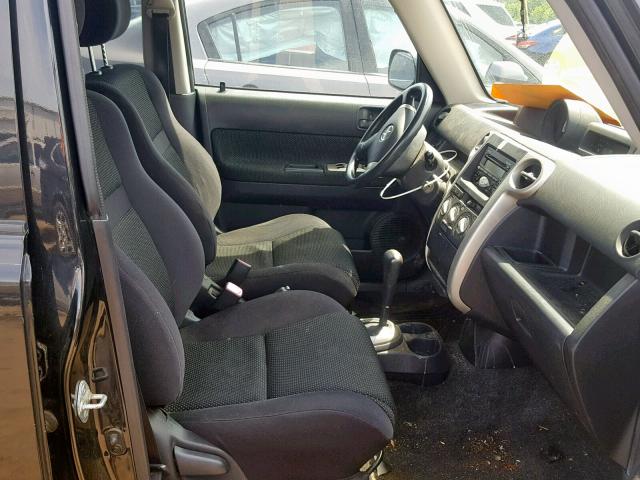 JTLKT324X50203054 - 2005 TOYOTA SCION XB 黑色 照片 5
