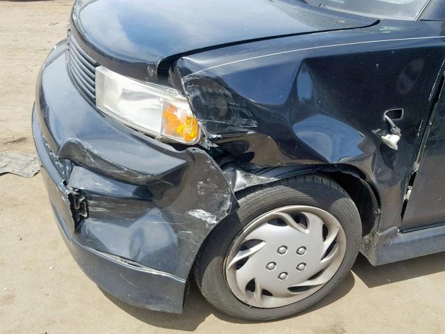 JTLKT324X50203054 - 2005 TOYOTA SCION XB 黑色 照片 9