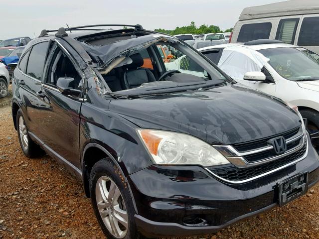 5J6RE4H71AL016431 - 2010 HONDA CR-V EXL BLACK photo 1