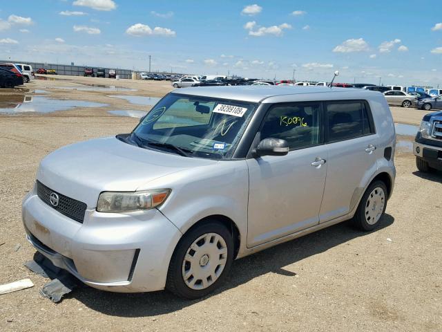 JTLZE4FE0A1117578 - 2010 TOYOTA SCION XB 银色 照片 2