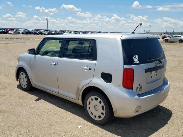 JTLZE4FE0A1117578 - 2010 TOYOTA SCION XB 银色 照片 3