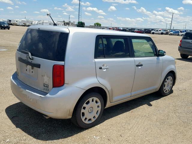 JTLZE4FE0A1117578 - 2010 TOYOTA SCION XB 银色 照片 4