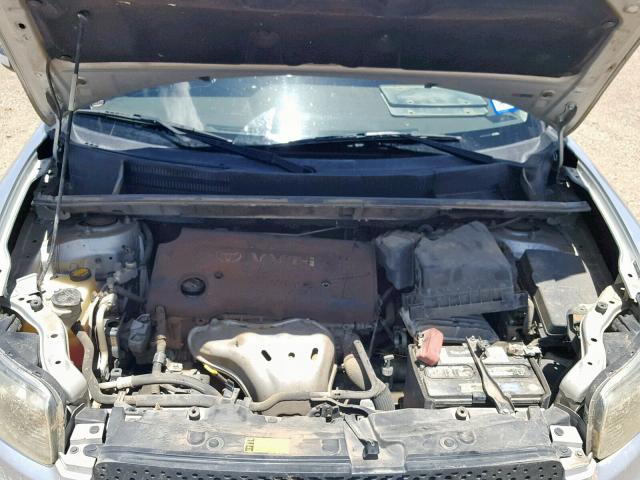 JTLZE4FE0A1117578 - 2010 TOYOTA SCION XB 银色 照片 7