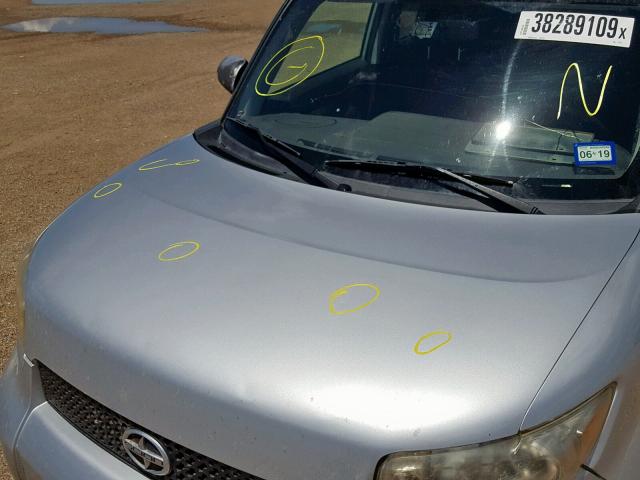 JTLZE4FE0A1117578 - 2010 TOYOTA SCION XB 银色 照片 9