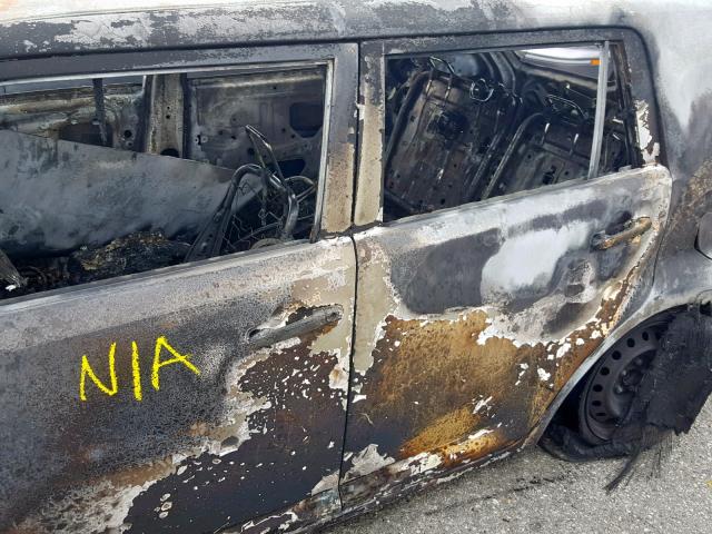 JTLKE50E491077310 - 2009 TOYOTA SCION XB 烧焦的 照片 10