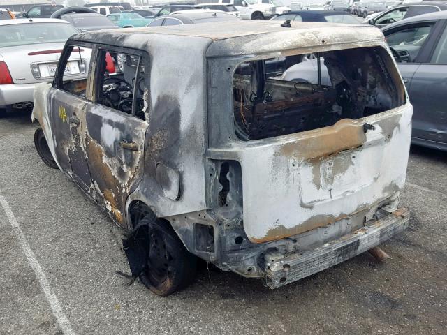 JTLKE50E491077310 - 2009 TOYOTA SCION XB 烧焦的 照片 3