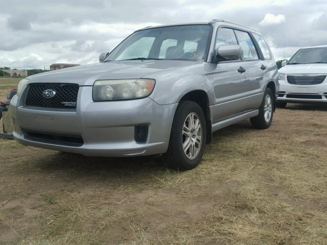 JF1SG66628G729709 - 2008 SUBARU FORESTER S 银色 照片 2