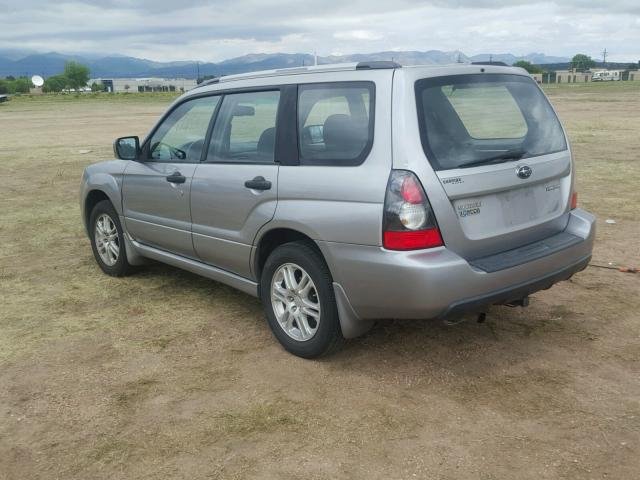 JF1SG66628G729709 - 2008 SUBARU FORESTER S 银色 照片 3