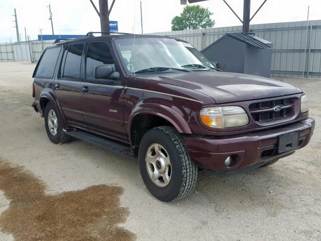 1FMDU75E2YZA03018 - 2000 FORD EXPLORER L PURPLE photo 1