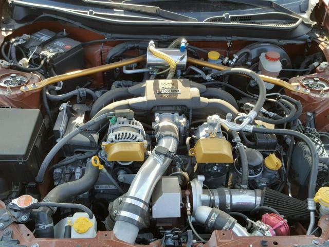 JF1ZNAA16D1704229 - 2013 TOYOTA SCION FR-S ORANGE photo 7