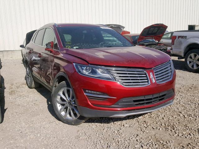 5LMCJ2A93FUJ14846 - 2015 LINCOLN MKC RED photo 1