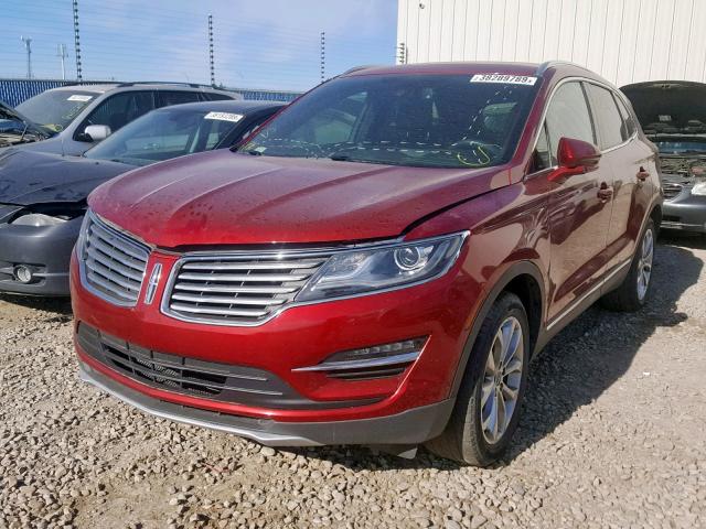 5LMCJ2A93FUJ14846 - 2015 LINCOLN MKC RED photo 2