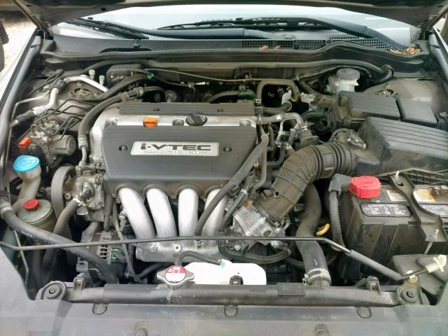 1HGCM56897A020930 - 2007 HONDA ACCORD EX GRAY photo 7