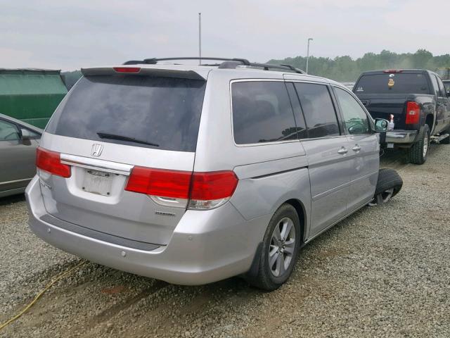 5FNRL3H94AB063530 - 2010 HONDA ODYSSEY TO SILVER photo 4