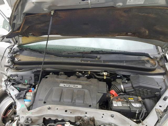 5FNRL3H94AB063530 - 2010 HONDA ODYSSEY TO SILVER photo 7