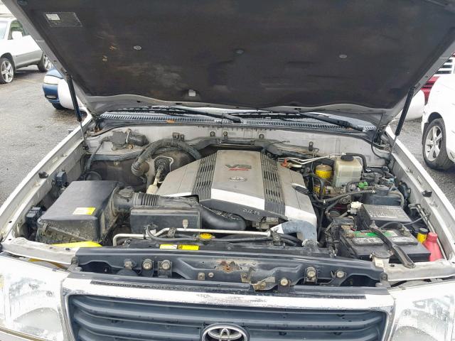 JT3HT05J8Y0087111 - 2000 TOYOTA LAND CRUIS SILVER photo 7