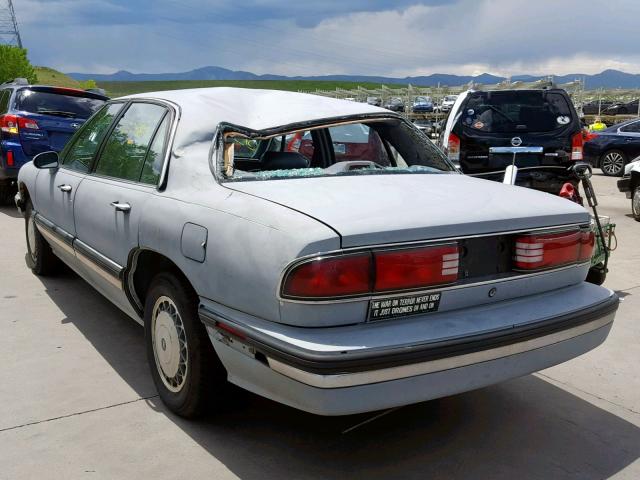 1G4HR52L6SH525934 - 1995 BUICK LESABRE LI GRAY photo 3