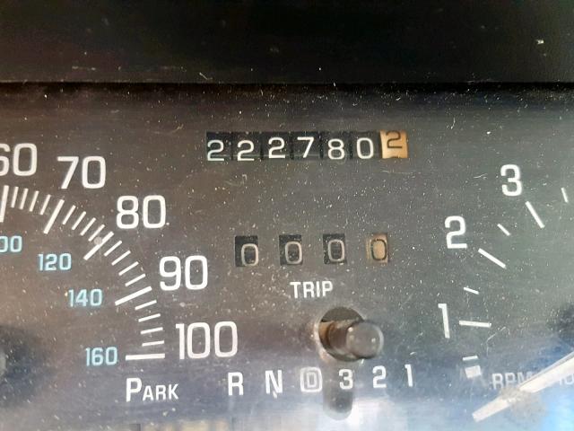 1G4HR52L6SH525934 - 1995 BUICK LESABRE LI GRAY photo 8