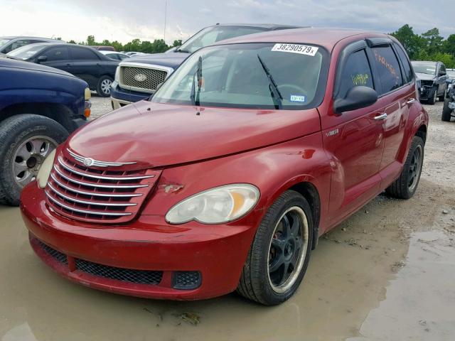 3A4FY48B46T272914 - 2006 CHRYSLER PT CRUISER RED photo 2