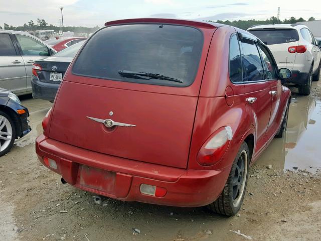 3A4FY48B46T272914 - 2006 CHRYSLER PT CRUISER RED photo 4