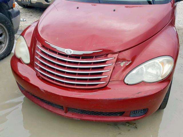 3A4FY48B46T272914 - 2006 CHRYSLER PT CRUISER RED photo 9