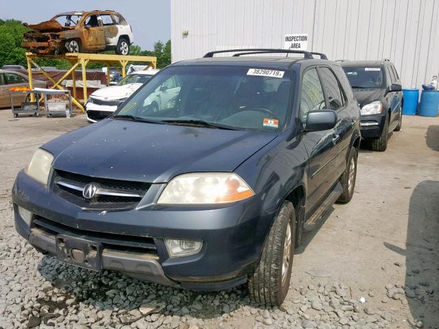 2HNYD18893H513569 - 2003 ACURA MDX TOURIN GRAY photo 2