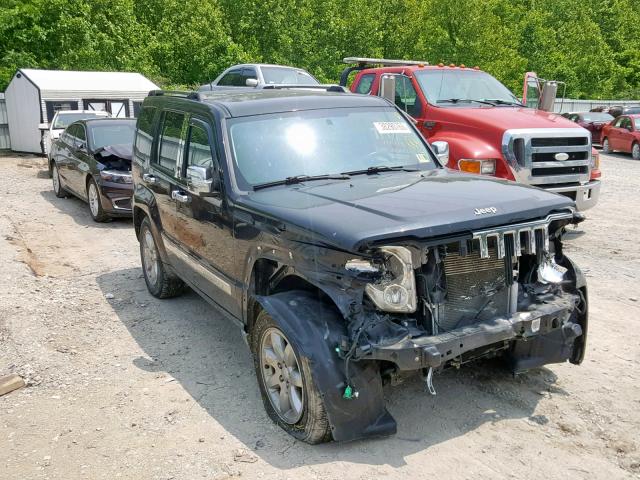 1C4PJMCK7CW116037 - 2012 JEEP LIBERTY LI BLACK photo 1