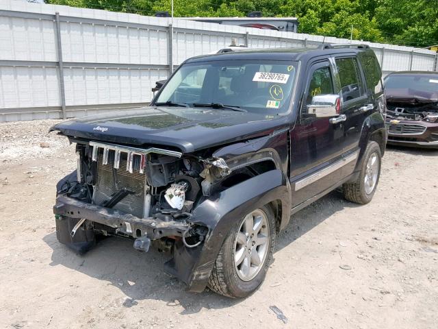 1C4PJMCK7CW116037 - 2012 JEEP LIBERTY LI BLACK photo 2