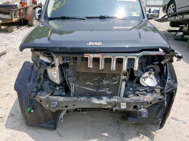 1C4PJMCK7CW116037 - 2012 JEEP LIBERTY LI BLACK photo 9