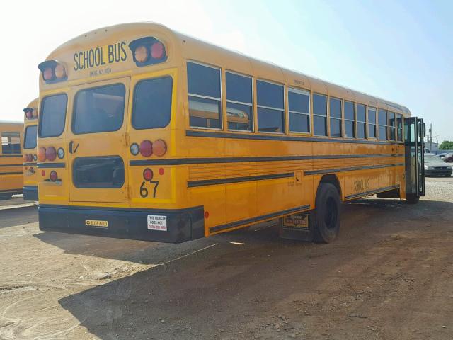 1BAKGCPA5GF319500 - 2016 BLUE BIRD SCHOOL BUS YELLOW photo 4